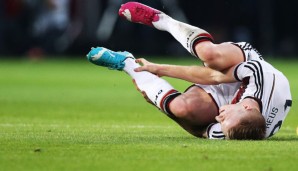 Marco Reus musste wegen seiner Verletzung ausgewechselt werden