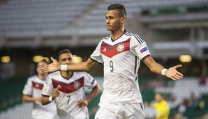 Davie Selke und die deutsche Mannschaft stehen im Finale gegen Portugal