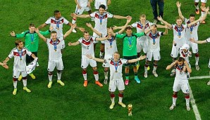 Wie bei Brasilien und Italien lagen zwischen Deutschlands drittem und viertem WM-Titel 24 Jahre
