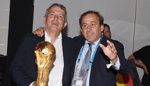 Michel Platini hat der deutschen Mannschaft zum Titel gratuliert