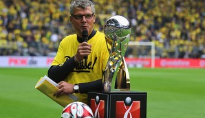 Norbert Dickel ist Stadionsprecher in Dortmund