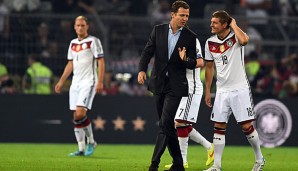 Oliver Bierhoff will noch weitere Erfolge mit Joachim Löw und der Nationalmannschaft feiern