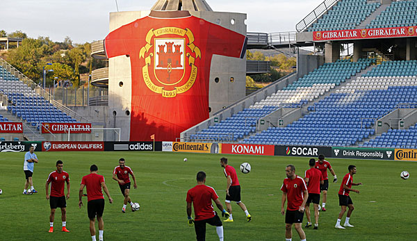 Gegen Polen musste Gibraltar ebenfalls im Estadio do Algarve ran