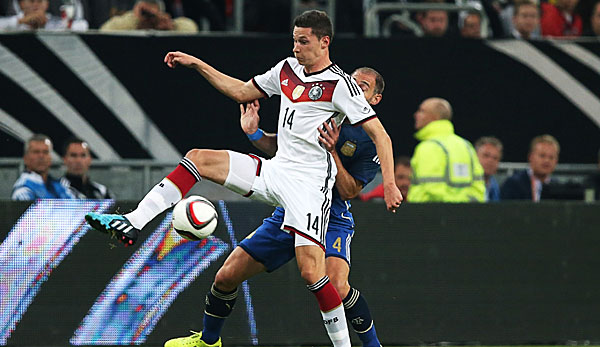 Julian Draxler fällt für das Spiel gegen Polen aus