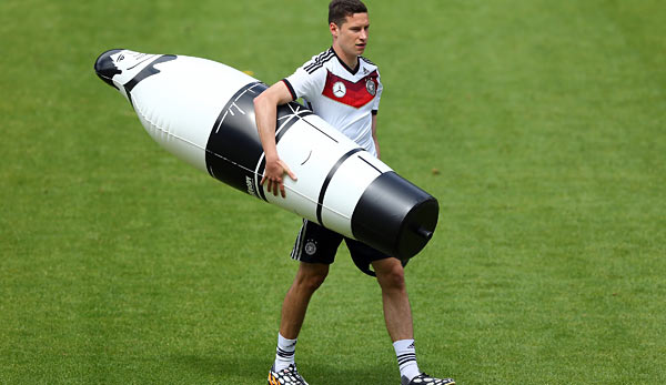 Julian Draxler erzielte in 14 Einsätzen für das DFB-Team bislang ein Tor