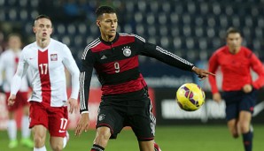 Davie Selke war für die deutsche U20 erfolgreich und traf gegen Polen zum 1:0