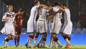 Die deutsche Nationalmannschaft triumphierte gegen Spanien