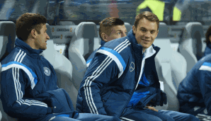 Manuel Neuer musste gegen Australien auf der Ersatzbank Platz nehmen