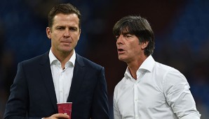Oliver Bierhoff hofft, dass Joachim Löw noch lange Bundestrainer bleibt