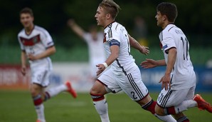 Felix Passlack steuerte zwei Treffer zum 4:0-Sieg gegen Tschechien bei