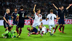 Im Hinspiel sorgte Thomas Müller mit zwei Treffern für den Sieg