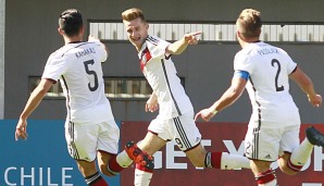 Die DFB-Junioren haben bei der WM in Chile vorzeitig das Achtelfinale erreicht