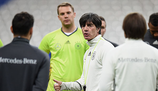 Schrecksekunde für die deutsche Mannschaft vor dem Länderspiel in Paris