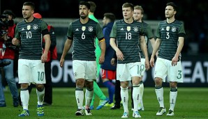 Deutschland musste sich in Berlin England mit 2:3 geschlagen geben
