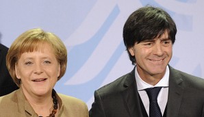 Angela Merkel und Jogi Löw wird ein gutes Verhältnis nachgesagt