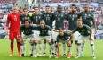 Die DFB-Elf vor dem Testspiel gegen die Slowakei in Augsburg