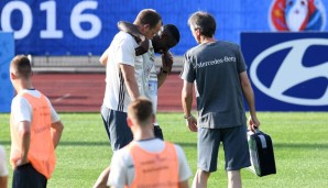 Antonio Rüdiger erlitt im ersten Training der DFB-Elf am Dienstag einen Kreuzbandriss im rechten Knie