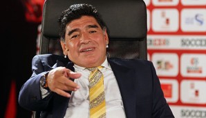 Diego Maradona wurde 1986 mit der Argentinischen Nationalmannschaft in Mexiko Weltmeister