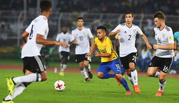 Die deutsche U17 ist im Viertelfinale an Brasilien gescheitert