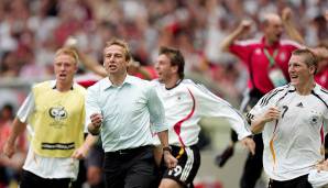 Platz 6: Jürgen Klinsmann - Siegquote: 59 Prozent (34 Spiele, 20 Siege)