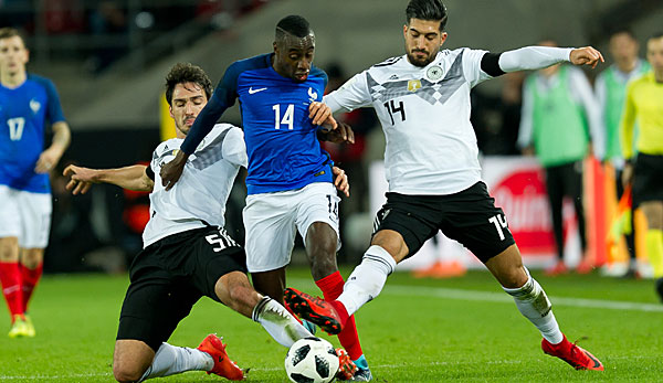 Deutschland absolvierte als Vorbereitung auf die WM auch ein Freundschaftsspiel gegen Frankreich.