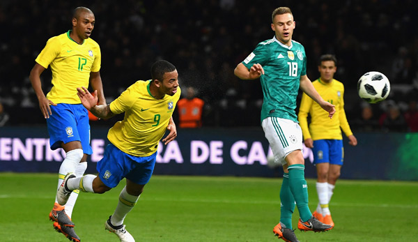 Deutschland - Brasilien 0:1: DFB-Serie reißt, Brasilien ...