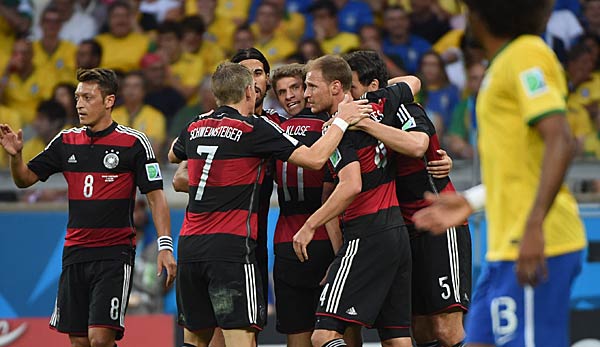 Deutschland hat mit 7:1 gegen Brasilien gewonnen.