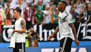 Jerome Boateng und Mesut Özil enttäuschten beim DFB-Team.