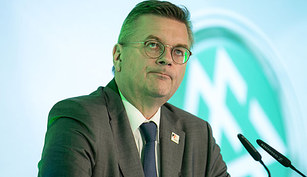DFB-Präsident Reinhard Grindel schließt einen Rücktritt aus.
