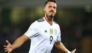Sandro Wagner ist aus der deutschen Nationalmannschaft zurückgetreten.