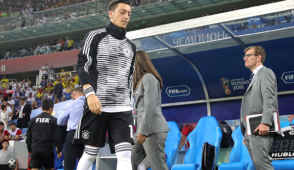 Mesut Özil erklärte am 22.07. seinen Rücktritt aus der Nationalmannschaft