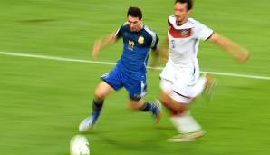 Auch gegen Lionel Messi und Co. stand Hummels im großen Finale im Maracana auf dem Platz. Über 120 Minuten ließ er den fünffachen Weltfußballer nicht zur Entfaltung kommen.