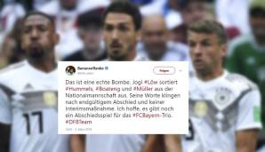 "Eine echte Bombe" war das Aus von Hummels, Boateng und Müller im DFB-Team wohl für alle. Eine Rückkehr scheint ausgeschlossen.