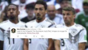 Zum Aus von Thomas Müller in der Nationalmannschaft: "Der Raumdeuter macht Platz." Heute auf Twitter und schon morgen an Ihrem Kiosk...