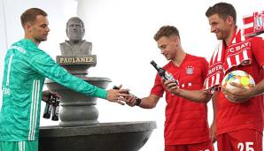 Joshua Kimmich vom FC Bayern München hat seinem Präsidenten Uli Hoeneß im Zuge der deutschen Torwart-Debatte widersprochen. Hoeneß hatte zuletzt mit markigen Worten Marc-Andre ter Stegen attackiert und Manuel Neuer verteidigt.