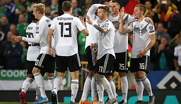 DFB-Team: Nordirland gegen Deutschland 0:2 zum Nachlesen im LIVE-TICKER