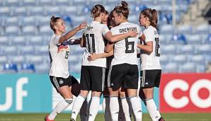 Die DFB-Frauen setzten sich mit 1:0 gegen Schweden durch.