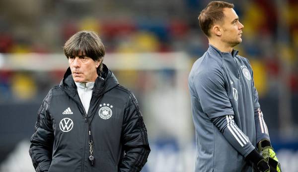 Manuel Neuer (r.) und die übrigen Nationalspieler des FC Bayern werden Joachim Löw in den anstehenden Nations-League-Partien nicht zur Verfügung stehen.