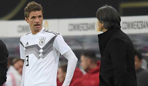 Wohl nie wieder fürs DFB-Team: Thomas Müller schloss eine Rückkehr in die Nationalmannschaft von Bundestrainer Joachim Löw aus.