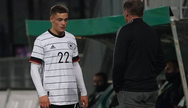 Florian Wirtz verletzte sich im Spiel gegen die U21 von Bosnien und Herzegowina.