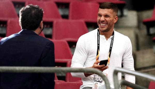 Lukas Podolski wird beim Spiel Deutschland gegen die Türkei als Experte im Einsatz sein.