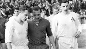 Platz 5: MAX MORLOCK - 21 Tore nach 30 Länderspielen. Weil er 24 Jahre für Nürnberg spielte. trägt das Stadion heute seinen Namen. Auch er wurde 1954 Weltmeister und erzielte im Finale ein Tor. Im gesamten Turnier netzte er sechsmal.