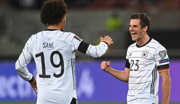 Beim 6:0-Sieg im ersten Aufeinandertreffen mit Armenien erzielte Jonas Hofmann sein erstes Tor für Deutschland.