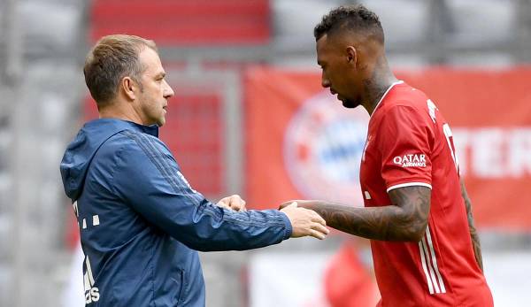 Vor seinem Wechsel zum DFB trainierte Hansi Flick Jerome Boateng beim FC Bayern München.