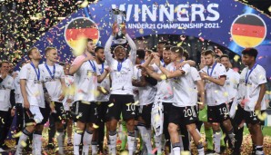 Als Titelverteidiger nach Georgien: Nach 2021 greift das DFB-Team auch bei der EM 2023 nach dem Pokal.