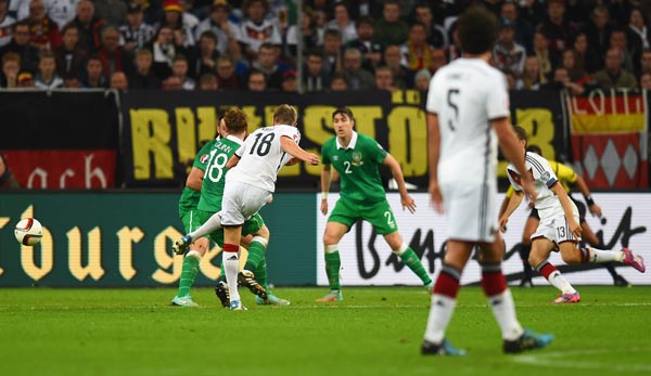 Toni Kroos traf per Fernschuss zum 1:0 für Deutschland gegen Irland