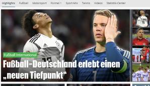 Kronenzeitung (Österreich): "Fußball-Deutschland erlebt einen neuen Tiefpunkt."