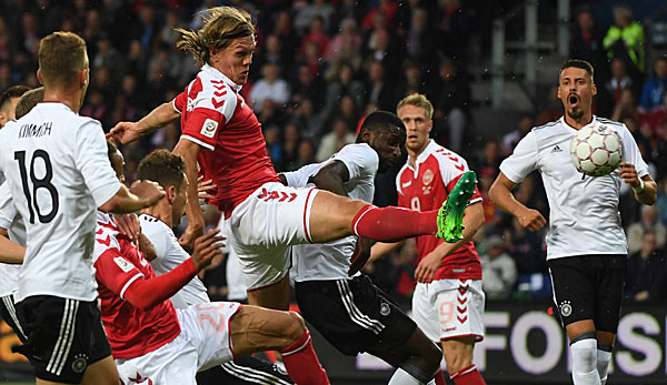 Deutschland kam in Dänemark nicht über ein 1:1 hinaus