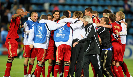 Deutschlands U-21-Team steht im Finale der Europameisterschaft 2009