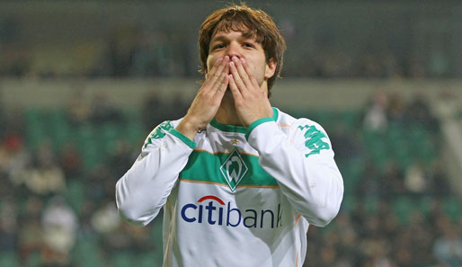 Zwei Tore, eins vorbereitet: Diego war mit Pizarro bester Bremer in Wolfsburg